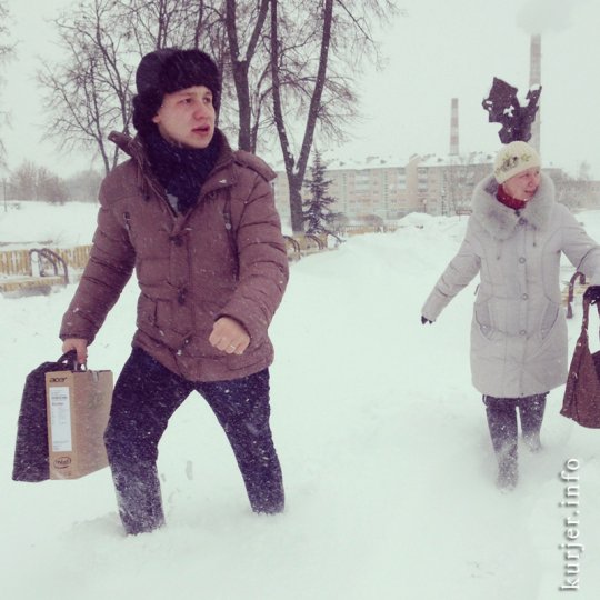 Фотохроника декабря—2012. Слуцк