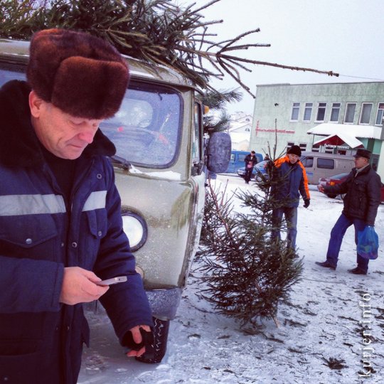 Фотохроника декабря—2012. Слуцк