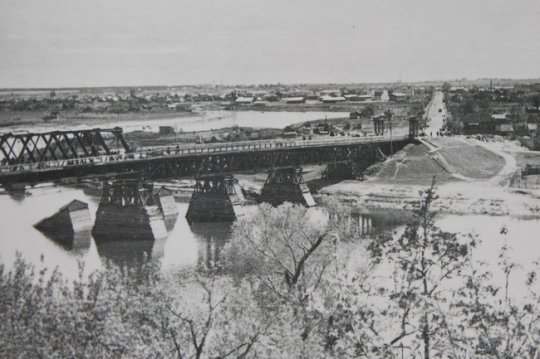 Якім быў cённяшні «пушкінскі» мост у Магілёве 100 год таму?