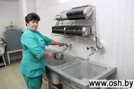 На ремонт терапевтического отделения районной больницы ушло около Br1 млрд