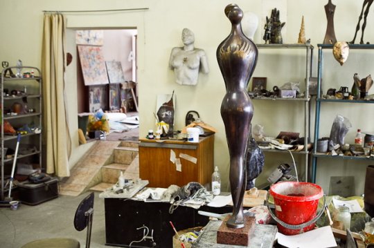 Магілёўскі скульптар жадае падарыць гораду помнік закаханым
