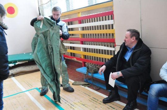 В Слониме школьники дали фору разведчикам