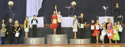 С медалями вернулись лунинецкие танцоры с 1-го чемпионата Беларуси по спортивным бальным танцам