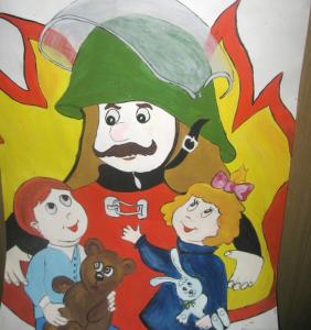 Служба спасателей глазами детей Столинщины