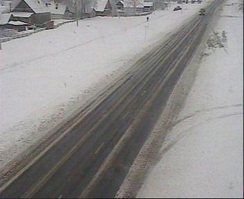 Дороги Гомельской области заметены снегом (фото)