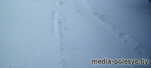 На Столинщине – перебои с электроэнергией и заметённые снегом дороги