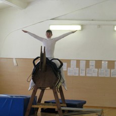 Волковысские спортсмены-вольтижеры впервые приняли участи в республиканских соревнованиях