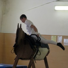 Волковысские спортсмены-вольтижеры впервые приняли участи в республиканских соревнованиях