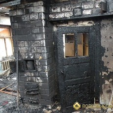 Пожар в Кутниках: все имущество уничтожено