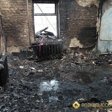 Пожар в Кутниках: все имущество уничтожено