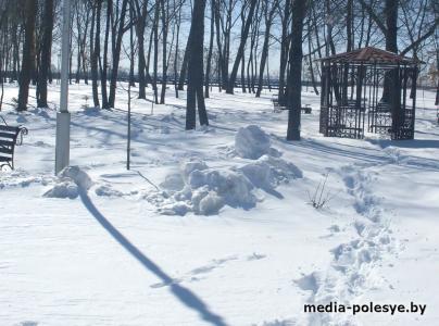 Зиму в Столине не проводили - гулянья пришлось отменить