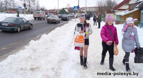 Возгорание в Лунинецкой СШ №4. Дети и персонал эвакуированы