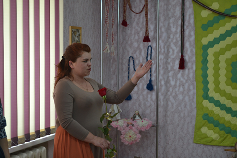 У Глыбоцкім Доме рамёстваў адкрылася выстава работ Марыны Жытко (фотарэпартаж)