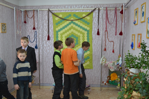 У Глыбоцкім Доме рамёстваў адкрылася выстава работ Марыны Жытко (фотарэпартаж)