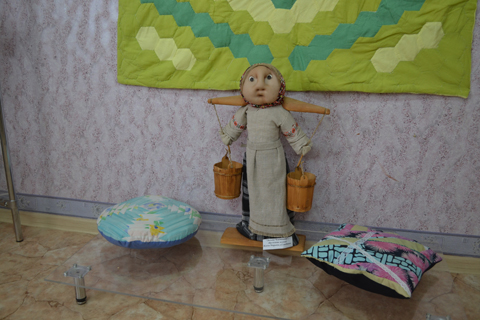 У Глыбоцкім Доме рамёстваў адкрылася выстава работ Марыны Жытко (фотарэпартаж)