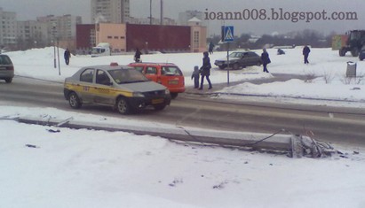 Пьяный виновник ДТП на улице Лиможа в Гродно: “Машину просто занесло”