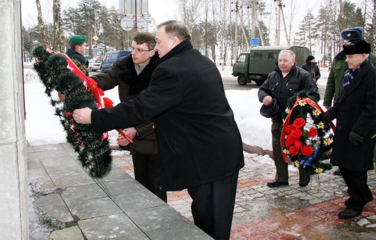 И в шутку, и всерьёз. В Поставах отметили День защитников Отечества (+ фото)