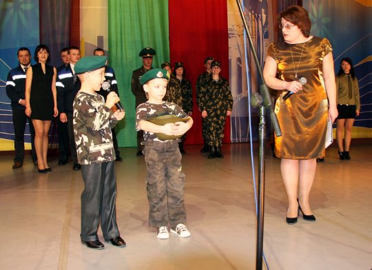 И в шутку, и всерьёз. В Поставах отметили День защитников Отечества (+ фото)