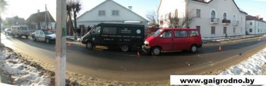 В Слониме причиной ДТП стало солнце