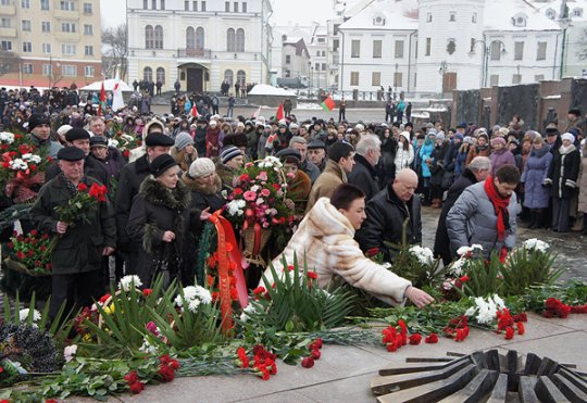Митинг, посвященный Дню защитников Отечества и Вооруженных Сил Республики Беларусь, прошел в Могилеве