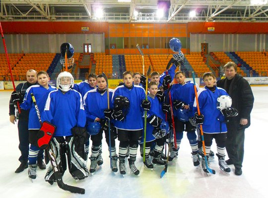 Краснасельцы на «Залатой шайбе»