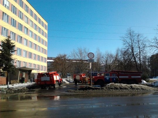 Фотофакт: в Мозыре проходили учения МЧС
