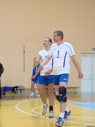 Матч первой лиги области по волейболу, между командами Вороновского и Слонимского района
