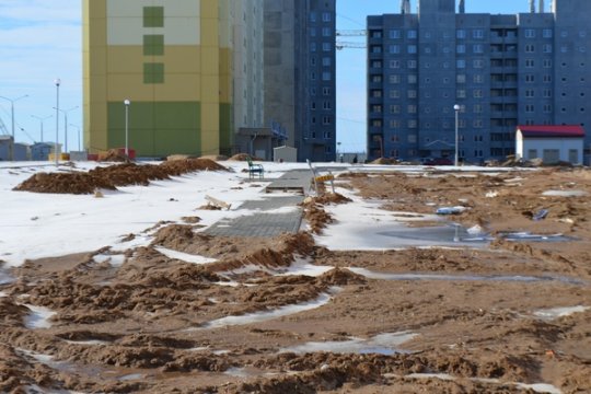 Микрорайон Ольшанка в Гродно: без инфраструктуры, зато в своей квартире