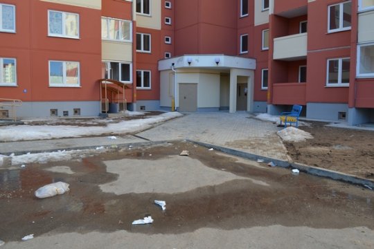 Микрорайон Ольшанка в Гродно: без инфраструктуры, зато в своей квартире