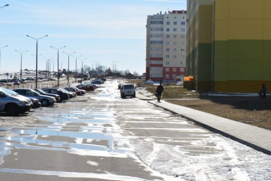 Микрорайон Ольшанка в Гродно: без инфраструктуры, зато в своей квартире