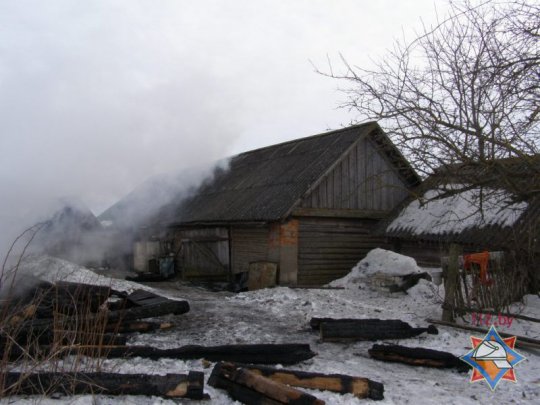 Жительница Дрибинского района погибла в огне