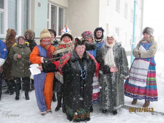 Хавьер почти не помешал отметить масленицу (+фото)