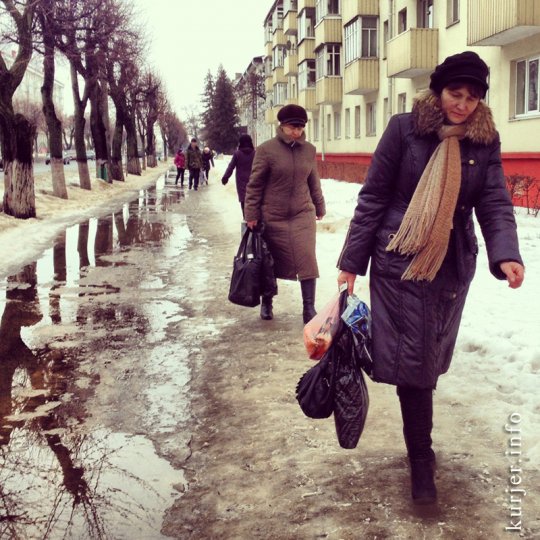 Фотохроника февраля—2013. Слуцк