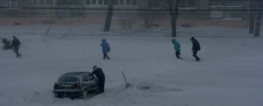 Могилевчане: день после снегопада (+ фото с вертолёта от МЧС)