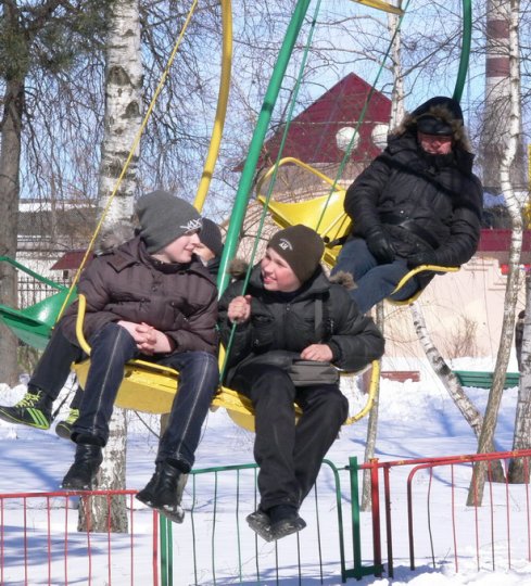 В Барановичах провожали Масленицу и прощали друг друга
