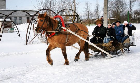 Как в СШ №3 Масленицу праздновали (+фото)