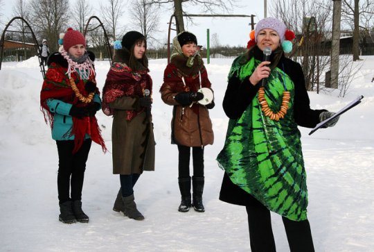 Как в СШ №3 Масленицу праздновали (+фото)