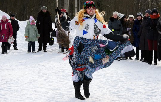 Как в СШ №3 Масленицу праздновали (+фото)