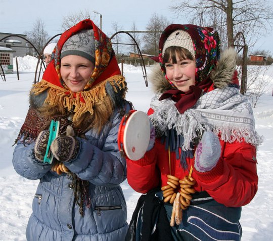 Как в СШ №3 Масленицу праздновали (+фото)