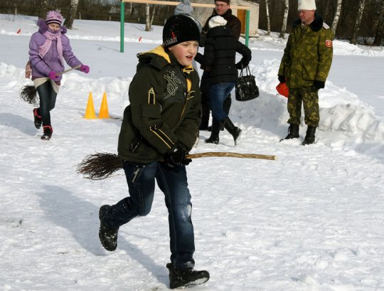 Как в СШ №3 Масленицу праздновали (+фото)