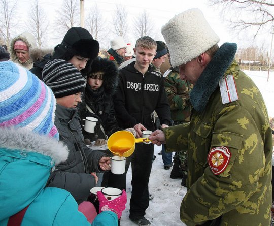 Как в СШ №3 Масленицу праздновали (+фото)