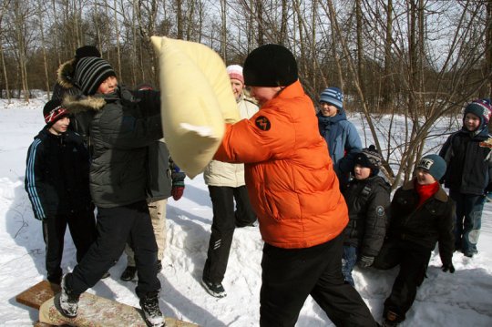 Как в СШ №3 Масленицу праздновали (+фото)