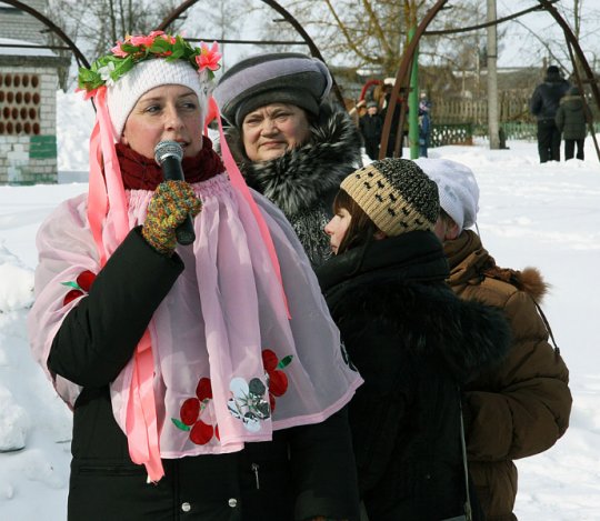 Как в СШ №3 Масленицу праздновали (+фото)