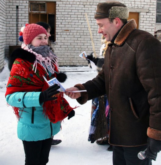 Как в СШ №3 Масленицу праздновали (+фото)