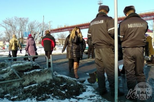 Сегодня в Молодечно девушка попала под «МАЗ»