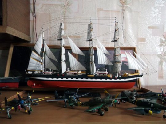 Мадэліст і яго сіняя птушка