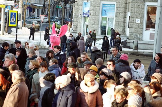 Театральный форум «Март-контакт-2013» в Могилёве: как прошло открытие (видео)