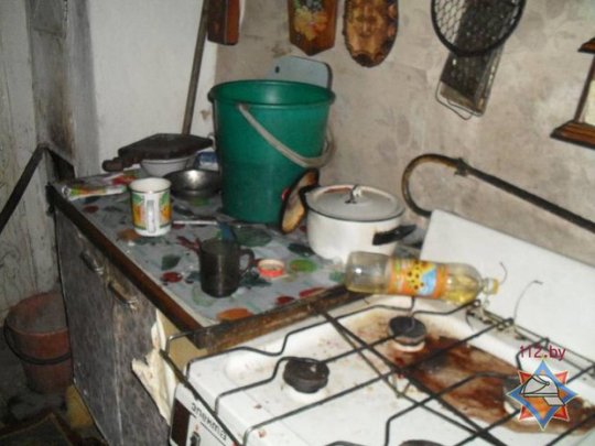 В Бобруйске горел дом: 7 человек эвакуированы, одна госпитализирована