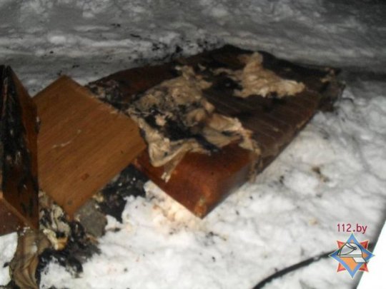 В Бобруйске горел дом: 7 человек эвакуированы, одна госпитализирована