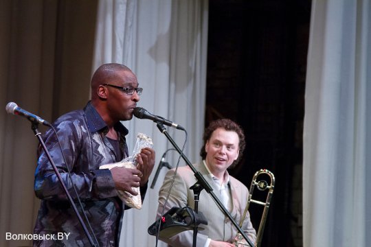 Концерт Кливленда Уоткиса в Волковыске